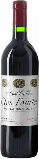 Вино Clos Fourtet  1-er Grand Cru Classe  Saint-Emilion AOC   2019 750 мл 14%