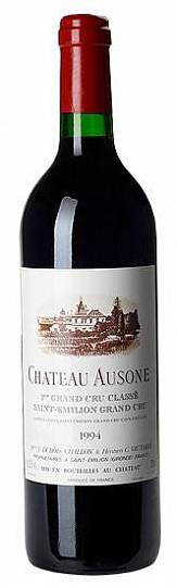Вино Chateau Ausone SaintEmilion AOC 1er Grand Cru Classe A  1994 750 мл 12,5%