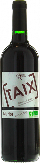 Вино Domaine Coste Rousse Taix Merlot L’enfant sage Cotes de Thongue  2018 750 мл