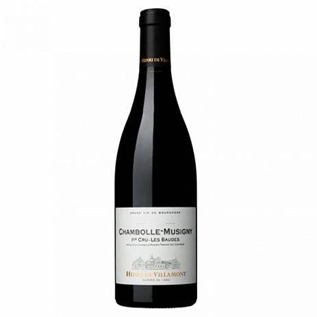 Вино Henri de Villamont  Chambolle Musigny 1er Cru AOC Le Baydes  Анри де Вил