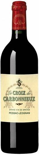 Вино La Croix de Carbonnieux Rouge Pessac-Leognan AOC Ла круа де Карбон