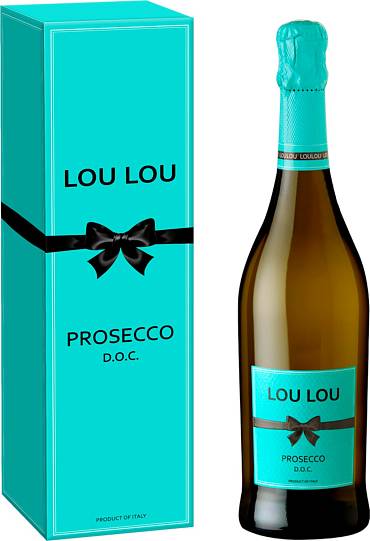 Игристое вино  Lou Lou Prosecco gift box  750 мл  