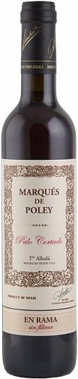 Вино ликерное Toro Albala Marques de Poley Palo Cortado 500 мл
