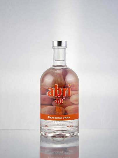 Абри водка персиковая  (Мргануш),  алк.40%