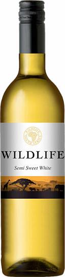 Вино  Wild Life  White Semi Sweet   750 мл  