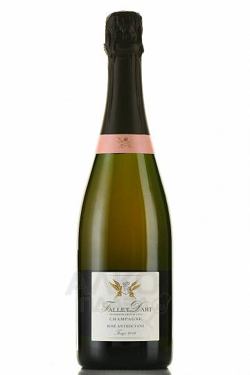 Шампанское  Fallet Dart  Anthocyane Brut Rose gift box  2015 750 мл