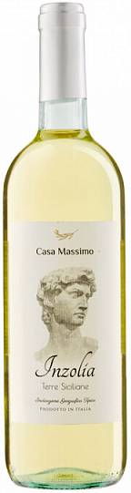 Вино Casa Massimo Inzolia  Terre Siciliane IGT   750 мл  12 %