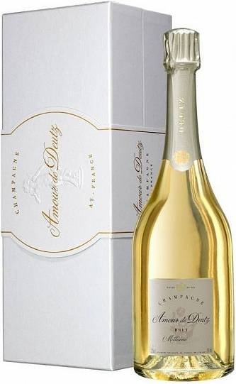 Шампанское  Amour de Deutz Brut Blanc gift box  2007 1500 мл