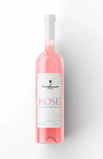Вино    Коршунов Розе  сухое 2021 750 мл