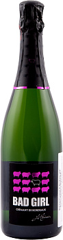 Игристое вино Bad Girl Brut Cremant de Bordeaux   2020  750 мл