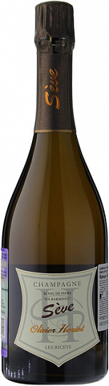 Шампанское Olivier Horiot  En Barmont Seve Blanc de Noirs Champagne AOC 2014 750