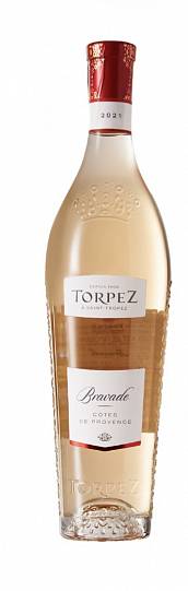 Вино TORPEZ À SAINT-TROPEZ BRAVADE ROSÉ AOP CÔTES DE PROVENCE 2021 750 мл 12%