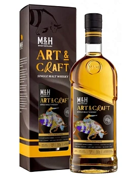 Виски M & H Art & Craft Tokaji Dessert Wine Casks  700 мл  52%