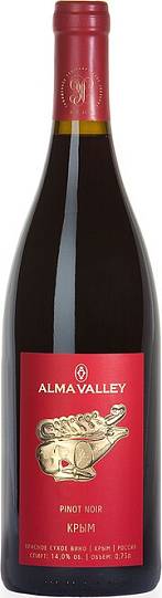 Вино Alma Valley Pinot Noir 750 мл 