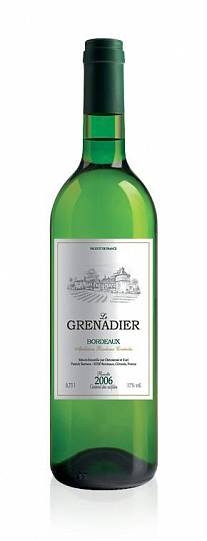 Вино Le Grenader Bordo AOC Ле Гренадер Бордо АОС белое сухо