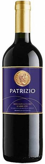 Вино  Patrizio  Montepulciano d'Abruzzo  2018  750 мл