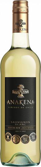 Вино Anakena Sauvignon Blanc  white  2019 750 мл