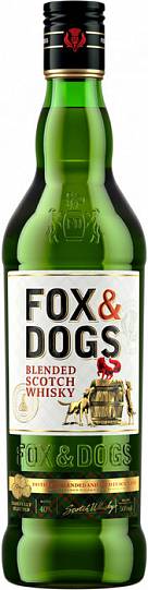 Виски  Fox and Dogs  (Russia)   500 мл