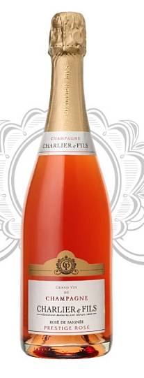 Шампанское  CHARLIER & FILS Rosé De Saignée Prestige Rosé Brut 2018 750 мл 