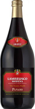 Игристое вино Lambrusco Panaro Modena DOP  1500 мл