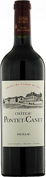 Вино Chateau Pontet-Canet  Pauillac AOC 5-me Grand Cru Classe 2020 750 мл