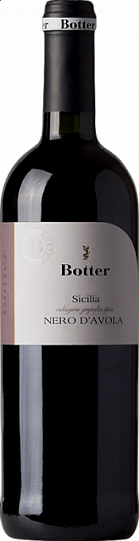 Вино Botter Nero d'Avola  Sicilia IGT   2017  750 мл