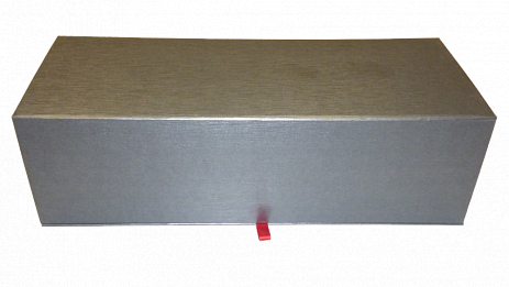 Коробка на 1 бутылку Gift box for 1 bottle black 14.3x11.2x37.8  YF12-W020