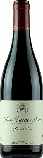 Вино Domaine Stephanel Magnien Clos Saint-Denis Grand Cru AOC  2013 750 мл 13%