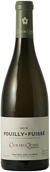 Вино Chateau des Quarts Pouilly-Fuisse Clos des Quarts AOC  2015 750 мл
