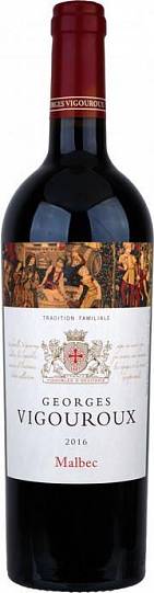 Вино Georges Vigouroux  Tradition Familiale Malbec  Comte Tolosan IGP   2016 750 мл