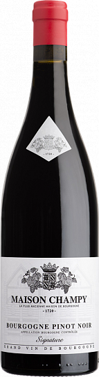 Вино  Maison Champy  Bourgogne Pinot Noir Cuvée Edmé "Signature"    2019 7