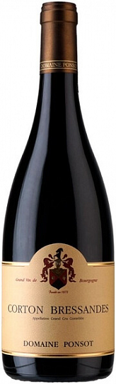 Вино Domaine Ponsot Corton Bressandes Grand Cru AOC  2015 750 мл 13.5%