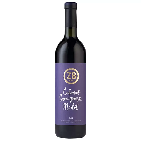 Вино Zolotaya Balka  ZB Wine Cabernet-Sauvignon & Merlot  2022  750 мл  13%