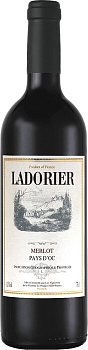 Вино Eurovins Ladorier Merlot  750 мл