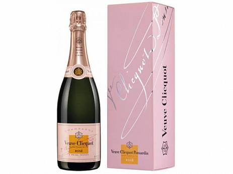 Шампанское Veuve Clicquot Rose, Вдова Клико Розовое подар