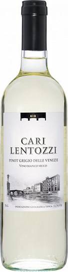 Вино Cari Lentozzi  Pinot Grigio delle Venezie IGT  2020 750 мл