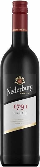 Вино Nederburg 1791 Pinotage Недербург 1791 Пинотаж 2018 750 мл
