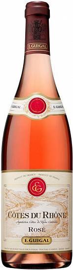 Вино E. Guigal  Cotes du Rhone Rose  Гигаль Кот дю Рон Розе  2021 75