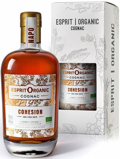 Коньяк  Коньяк Esprit  Organic Napoleon gift box 700 мл 