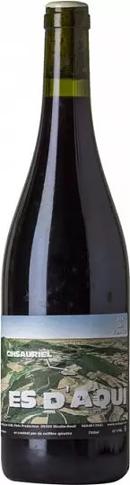 Вино Es D'Aqui Cinsauriel 750 мл  2021 11,5%
