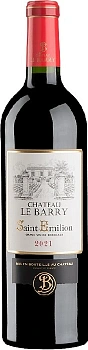 Вино Chateau Le Barry Saint-Emilion AOP  2021  750 мл