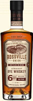 Виски  Rossville Union 6 Year Old Straight Rye  700 мл  50 %