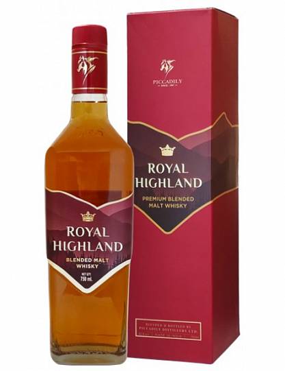 Виски  ROYAL HIGHLAND Blended Malt Whisky 700 мл  