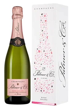 Шампанское  Palmer & Co  Rose Solera    gift box  750 мл 12 %
