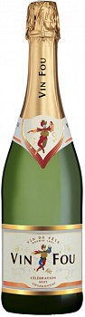 Игристое вино  Vin Fou Célébration Brut   750 мл
