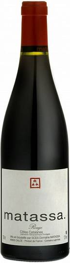 Вино Domaine Matassa   "Matassa" Rouge   2019    750 мл 13%