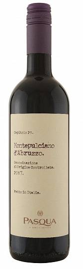Вино Pasqua Montepulciano d'Abruzzo DOC Паскуа Монтепульчано д'А