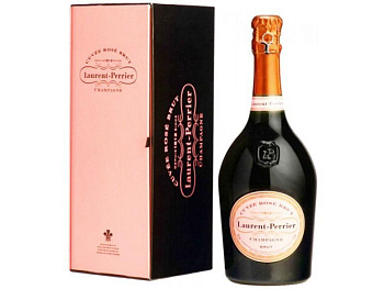 Шампанское Laurent-Perrier Cuvee Rose Brut coffret gift box 750 мл