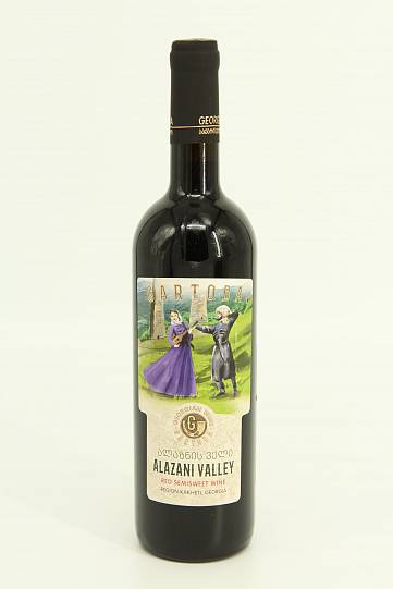 Вино Gartoba Alazani Valley 2018 750 мл 12,5%
