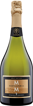 Игристое вино MM Cava Reserva de la Familia Brut Nature  750 мл